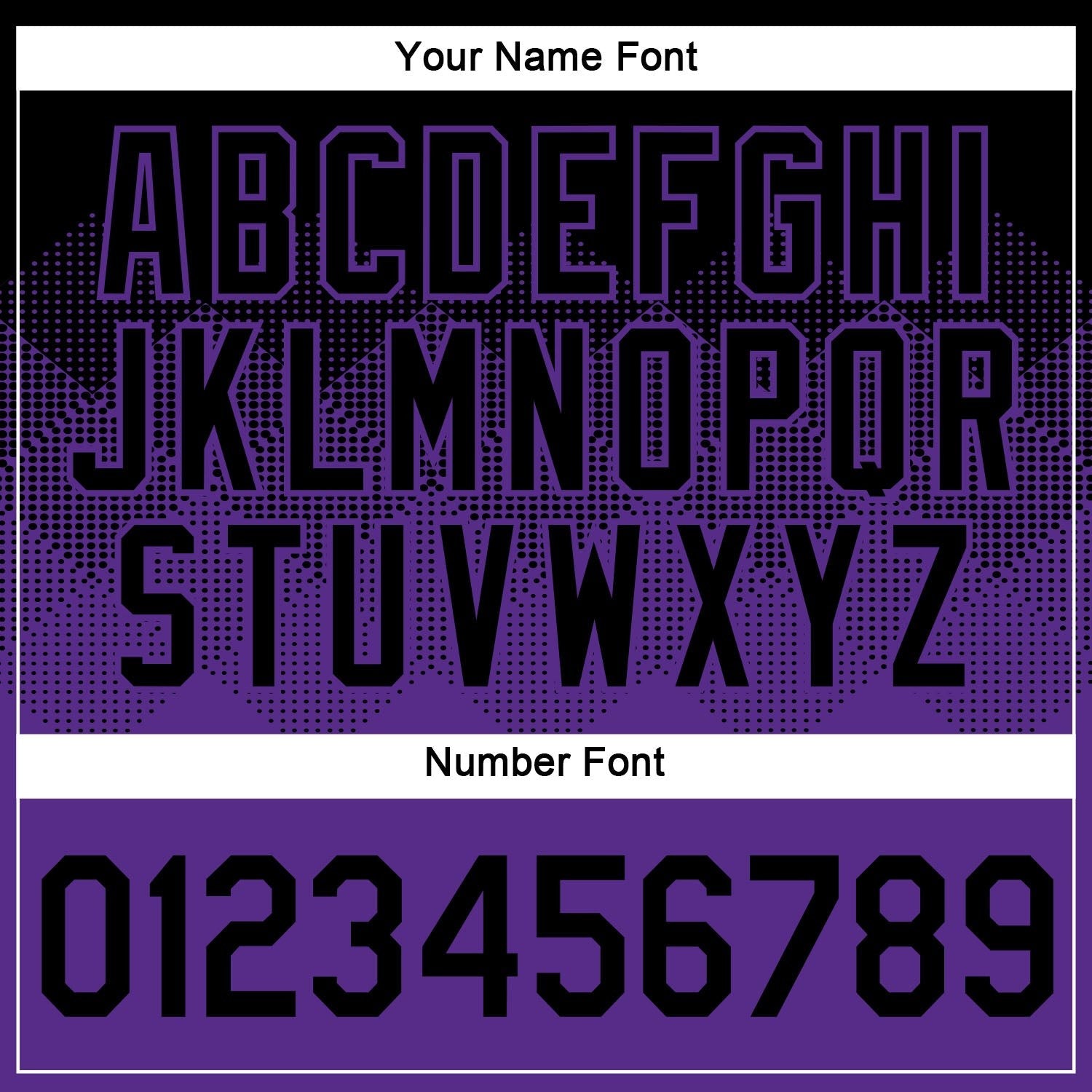 Custom Black Purple 3D Pattern Design Gradient Square Shapes Performance T-Shirt photo 3