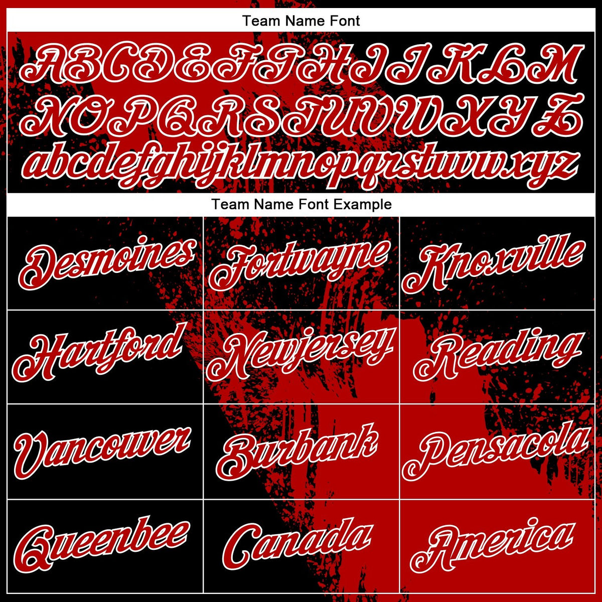 Custom Red Black-White 3D Pattern Design Abstract Brush Stroke Performance T-Shirt photo 3