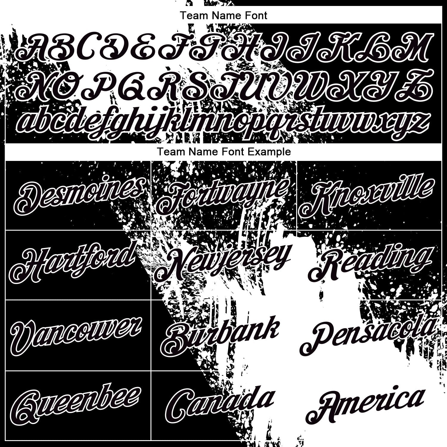 Custom White Black 3D Pattern Design Abstract Brush Stroke Performance T-Shirt photo 2