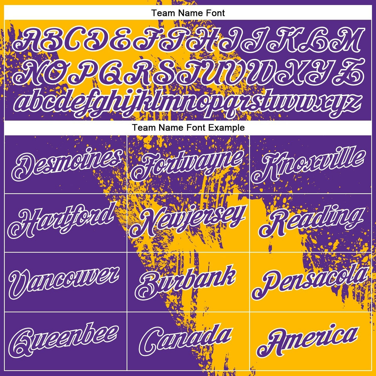 Custom Gold Purple-White 3D Pattern Design Abstract Brush Stroke Performance T-Shirt photo 2
