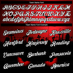Custom Red White-Black 3D Halloween Performance T-Shirt photo 2