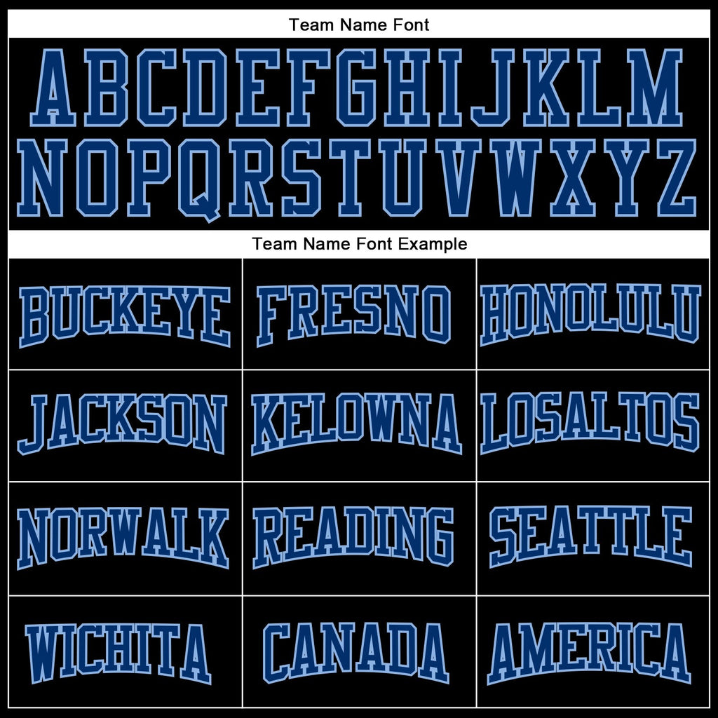 Custom Stitched Black US Navy Blue-Light Blue 3D Pattern Design Gradient Square Shape Sports Pullover Sweatshirt Hoodie photo 3
