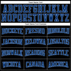 Custom Stitched Black US Navy Blue-Light Blue 3D Pattern Design Gradient Square Shape Sports Pullover Sweatshirt Hoodie photo 3