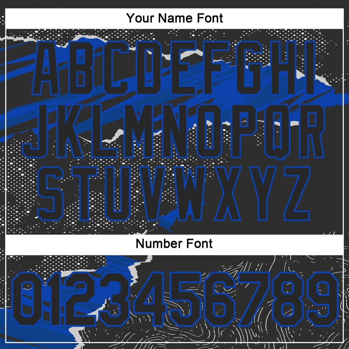 Custom Stitched Black Thunder Blue 3D Pattern Design Torn Paper Style Sports Pullover Sweatshirt Hoodie photo 3
