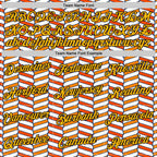 Custom White Gold Orange US Navy Blue-Black 3D Esports Performance T-Shirt photo 2