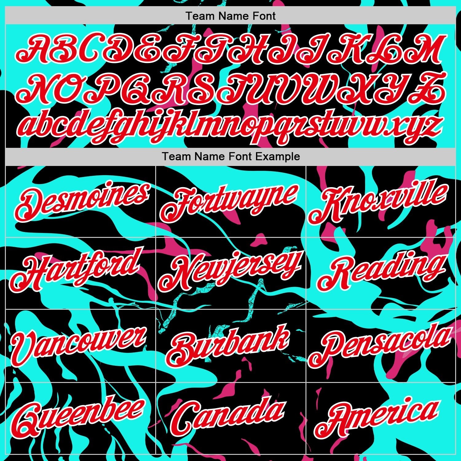Custom Black Fire Red Ice Blue-Hot Pink 3D Esports Performance T-Shirt photo 2