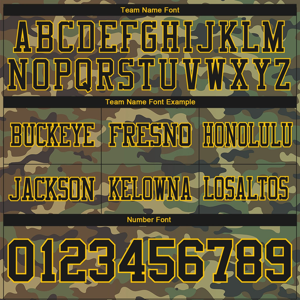 Custom Camo Black-Yellow 3D Pattern Salute To Service Authentic Football Jersey photo 4