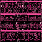 Custom Black Pink 3D Pattern Pink Ribbon Breast Cancer Awareness Month Women Health Care Support Authentic Football Jersey photo 4