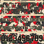 Custom Camo Black-Cream 3D Pattern Salute To Service Authentic Football Jersey photo 4