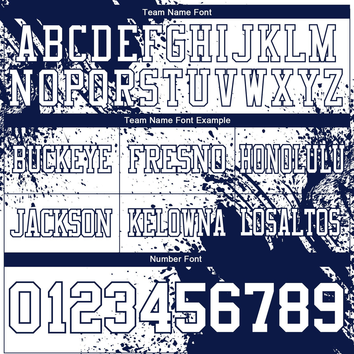 Custom White Navy 3D Pattern Abstract Brush Stroke Authentic Football Jersey photo 2