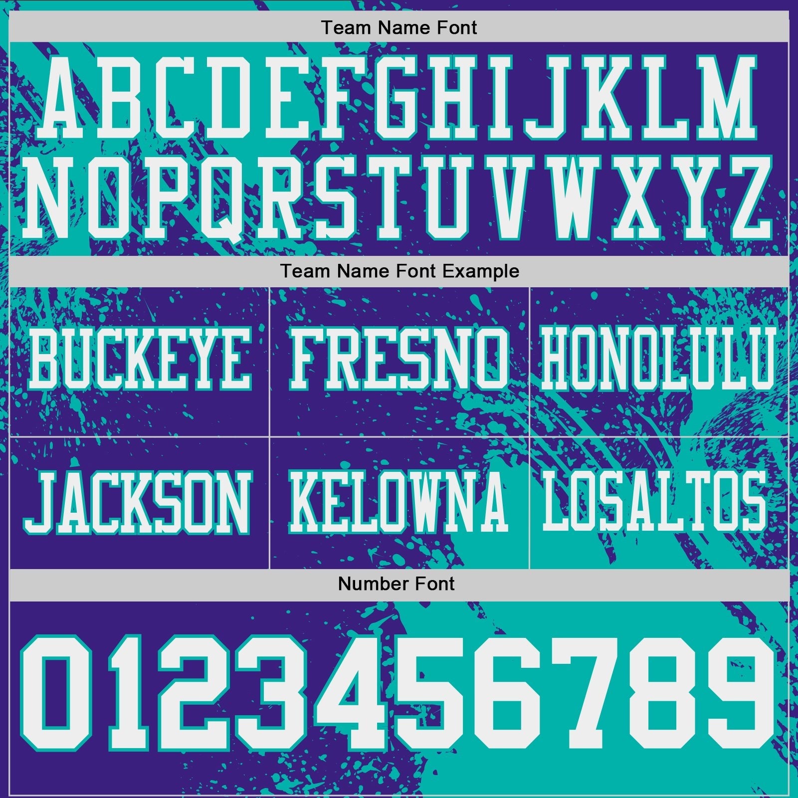 Custom Purple White-Aqua 3D Pattern Abstract Brush Stroke Authentic Football Jersey photo 2