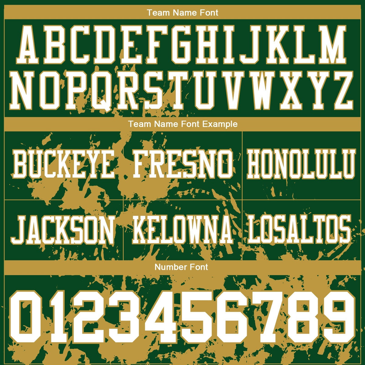 Custom Green White-Old Gold 3D Pattern Splash Authentic Football Jersey photo 3