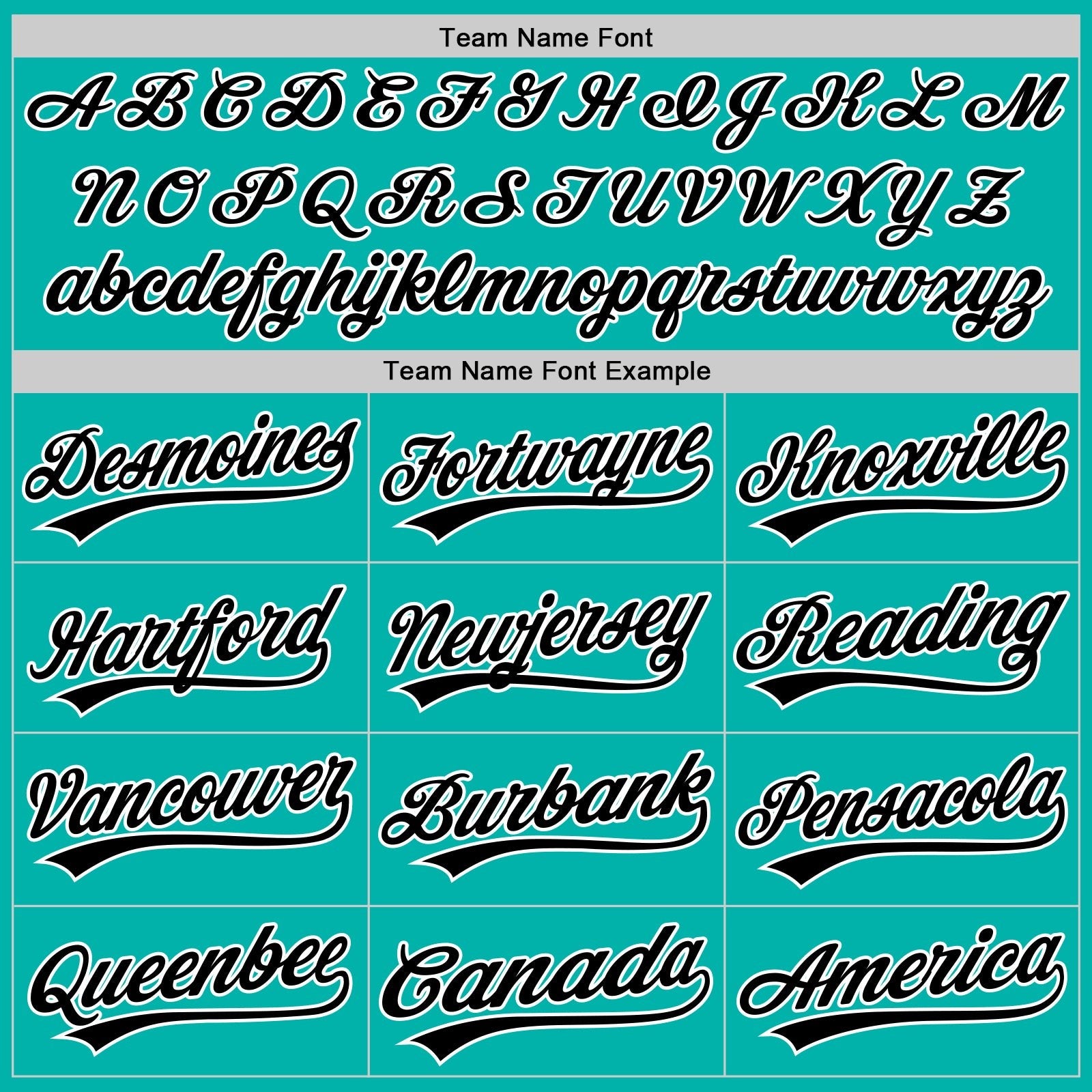 Custom Stitched Aqua Black-White Baseball Pullover Sweatshirt Hoodie photo 3