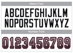 Custom Light Gray Black-Cardinal Drift Fashion Football Jersey photo 4
