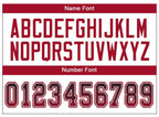 Custom Black Red-Gray Drift Fashion Football Jersey photo 5