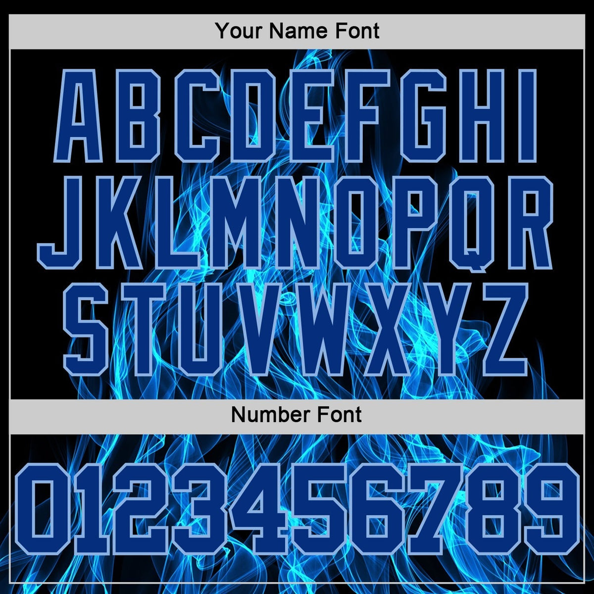 Custom Black Royal-Light Blue Flame Round Neck Sublimation Basketball Set Jersey photo 5