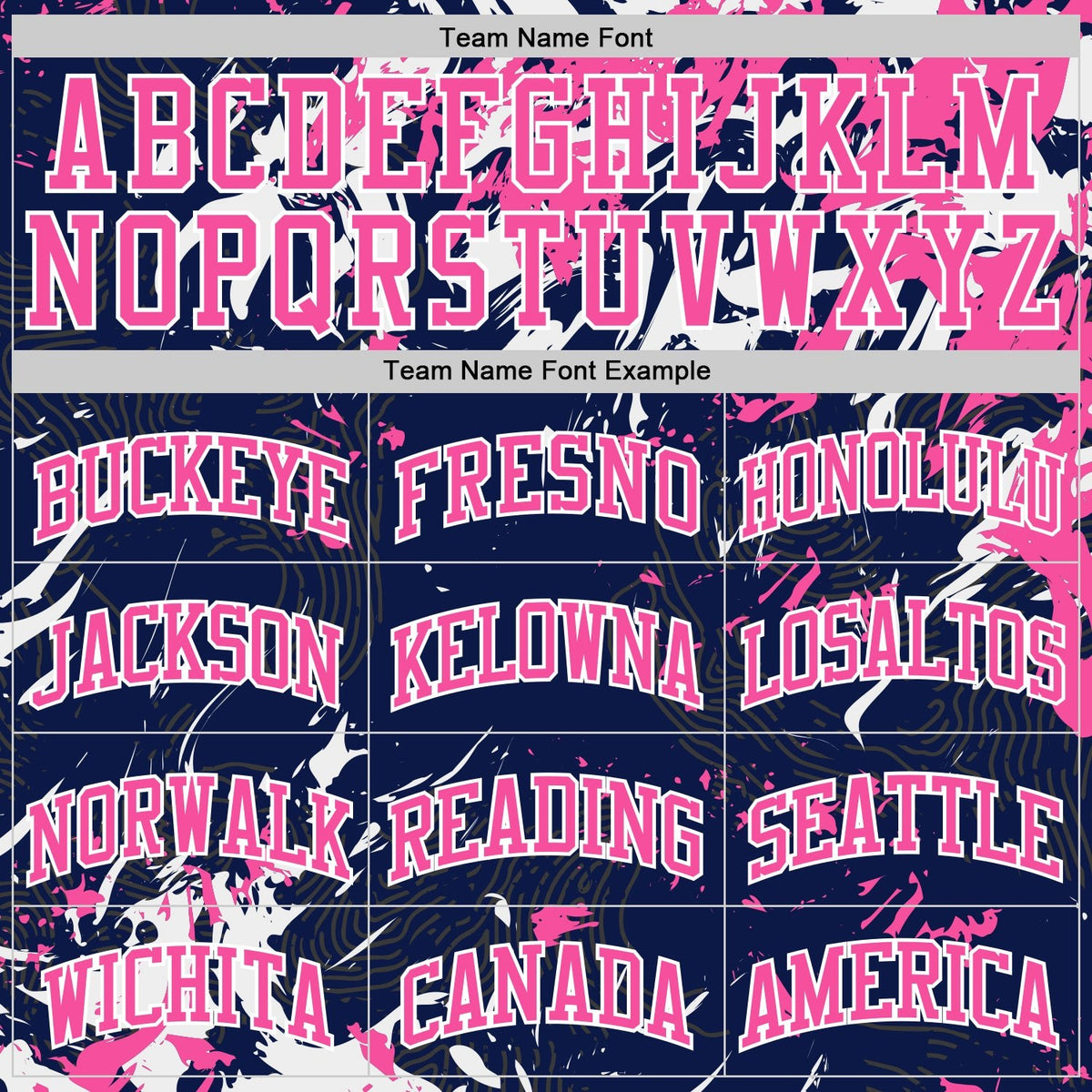 Custom Navy Pink-White Fluid Art Round Neck Sublimation Basketball Set Jersey photo 4