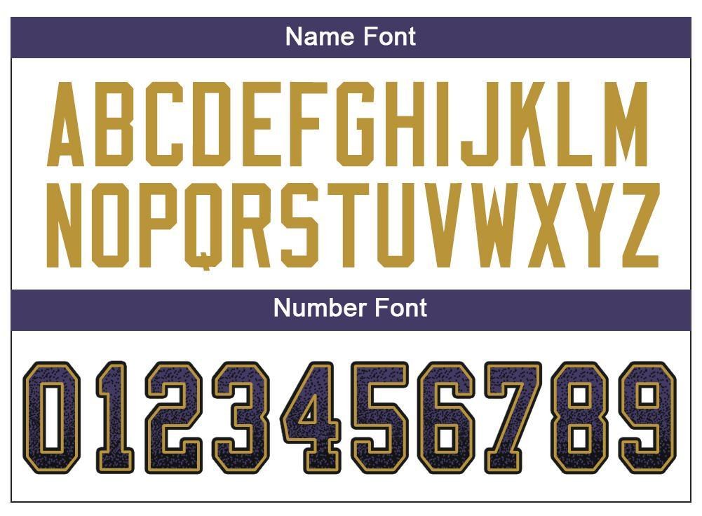 Custom Purple Black-Old Gold Drift Fashion Football Jersey photo 5