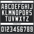 Custom Black White Round Neck Basketball Uniform Jersey photo 4