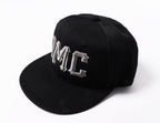 Custom Black Light Gray-White Stitched Adjustable Snapback Hat photo 5