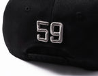 Custom Black Light Gray-White Stitched Adjustable Snapback Hat photo 7