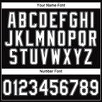 Custom Black White-Gray Performance T-Shirt photo 2