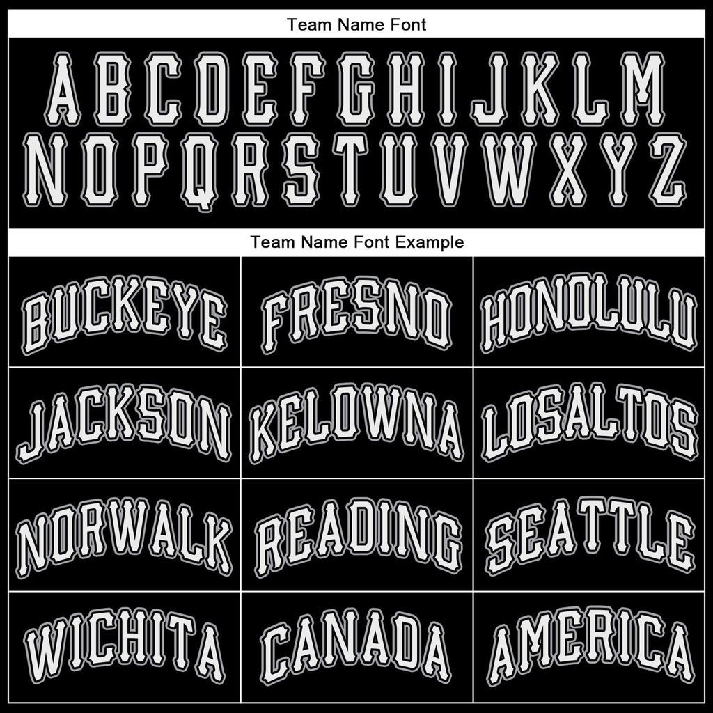 Custom Black White-Gray Performance T-Shirt photo 3