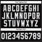 Custom Black White-Gray Performance T-Shirt photo 2