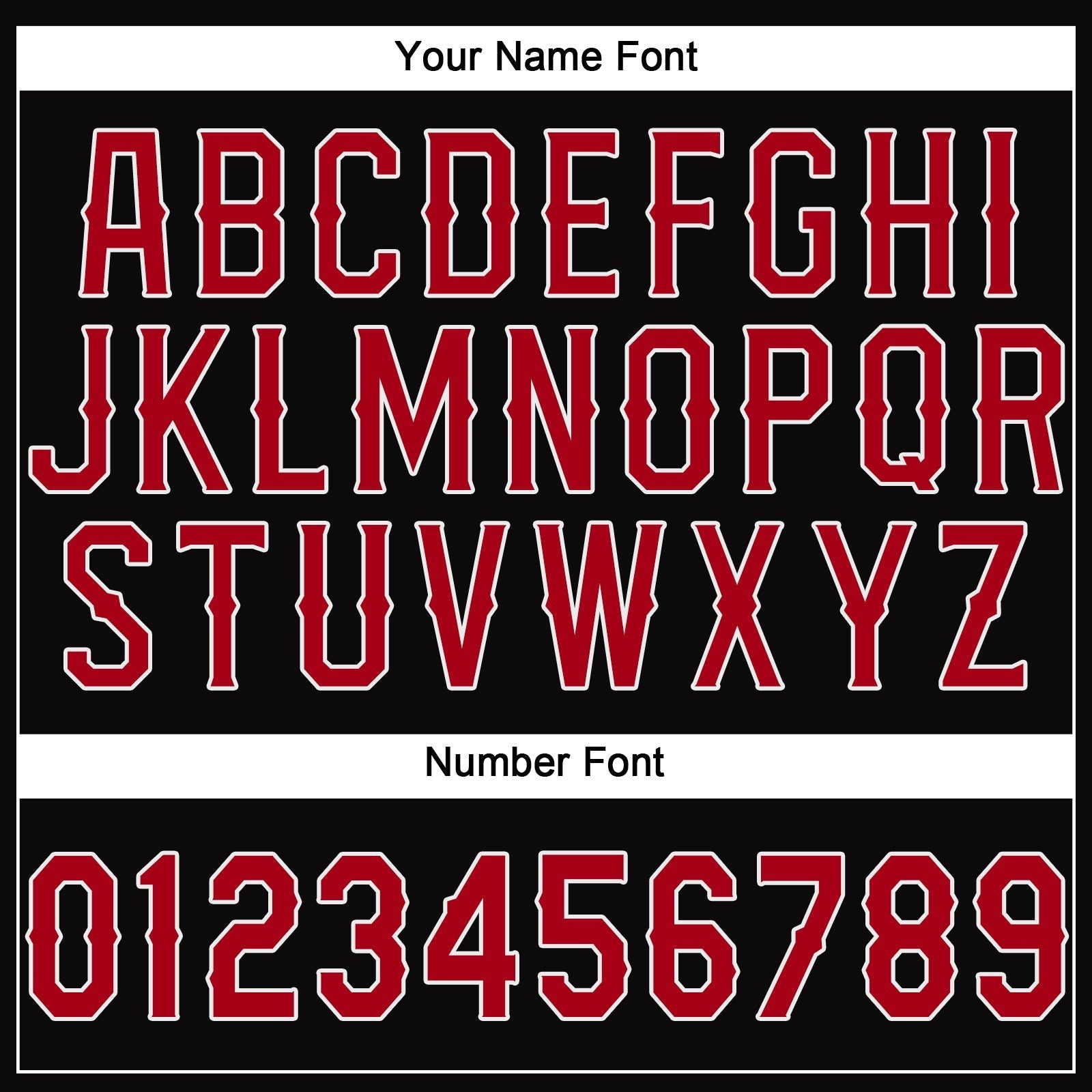Custom Black Red-White Performance T-Shirt photo 2