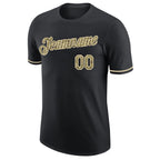 Custom Black Camo-Cream Performance T-Shirt photo 4