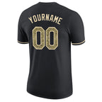 Custom Black Camo-Cream Performance T-Shirt photo 5