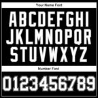 Custom Black White-Gray Mesh Authentic Throwback Football Jersey photo 6