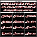 Custom Black White-Red Mesh Authentic Throwback Football Jersey photo 5