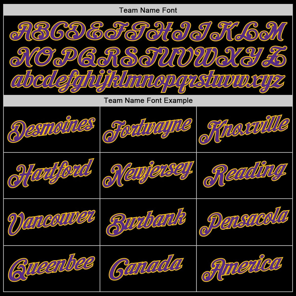 Custom Stitched Black Purple-Gold Sports Pullover Sweatshirt Hoodie photo 5