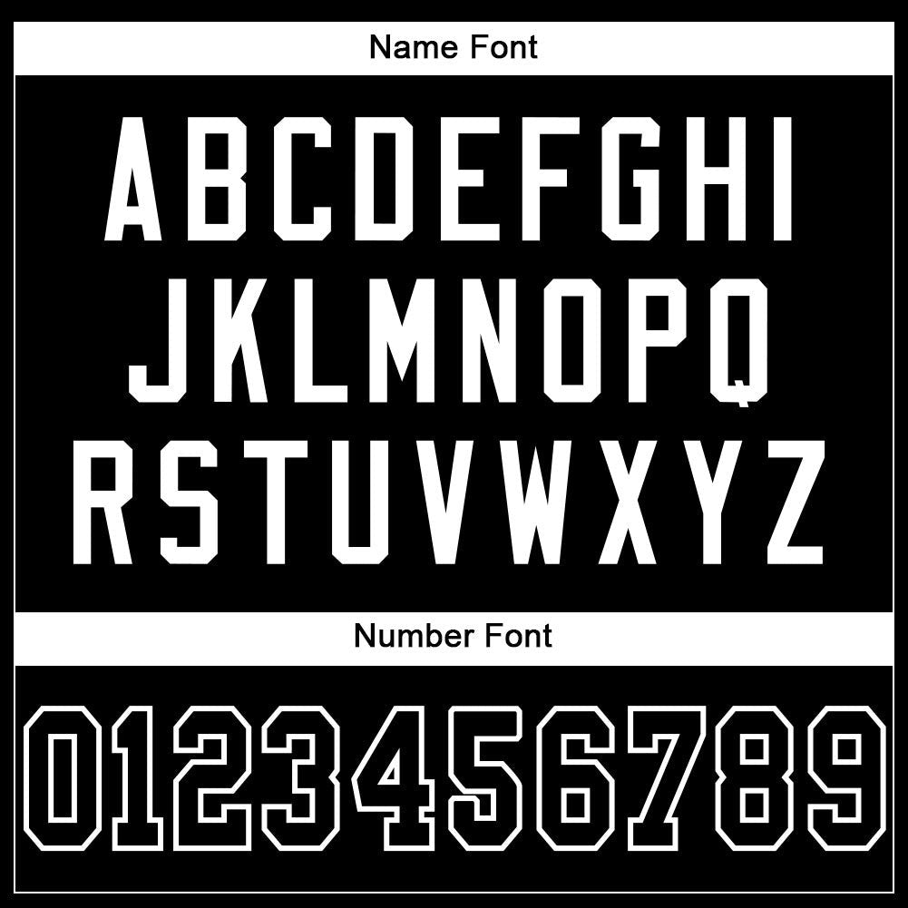 Custom Black Black-White Mesh Authentic Football Jersey photo 4
