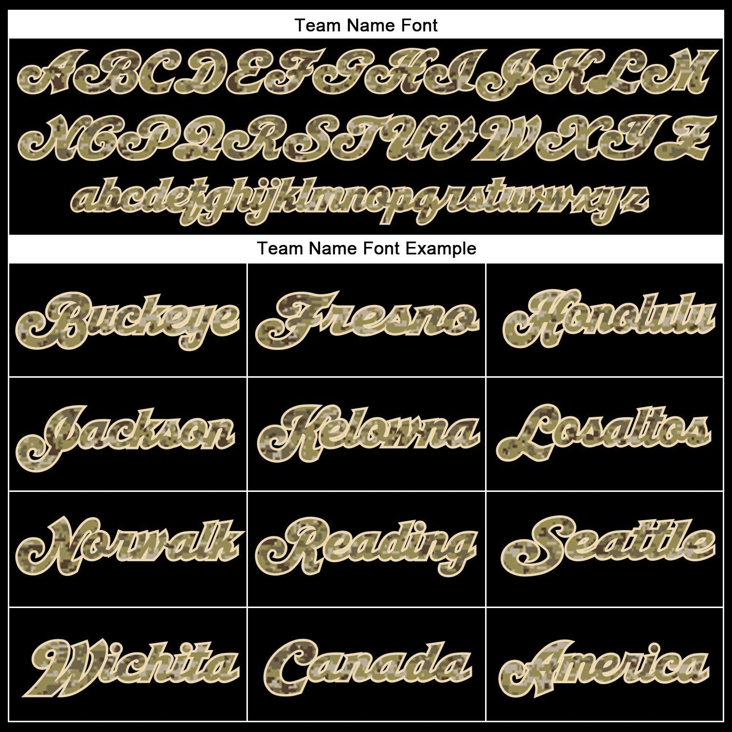 Custom Black Camo-Cream Mesh Authentic Football Jersey photo 4
