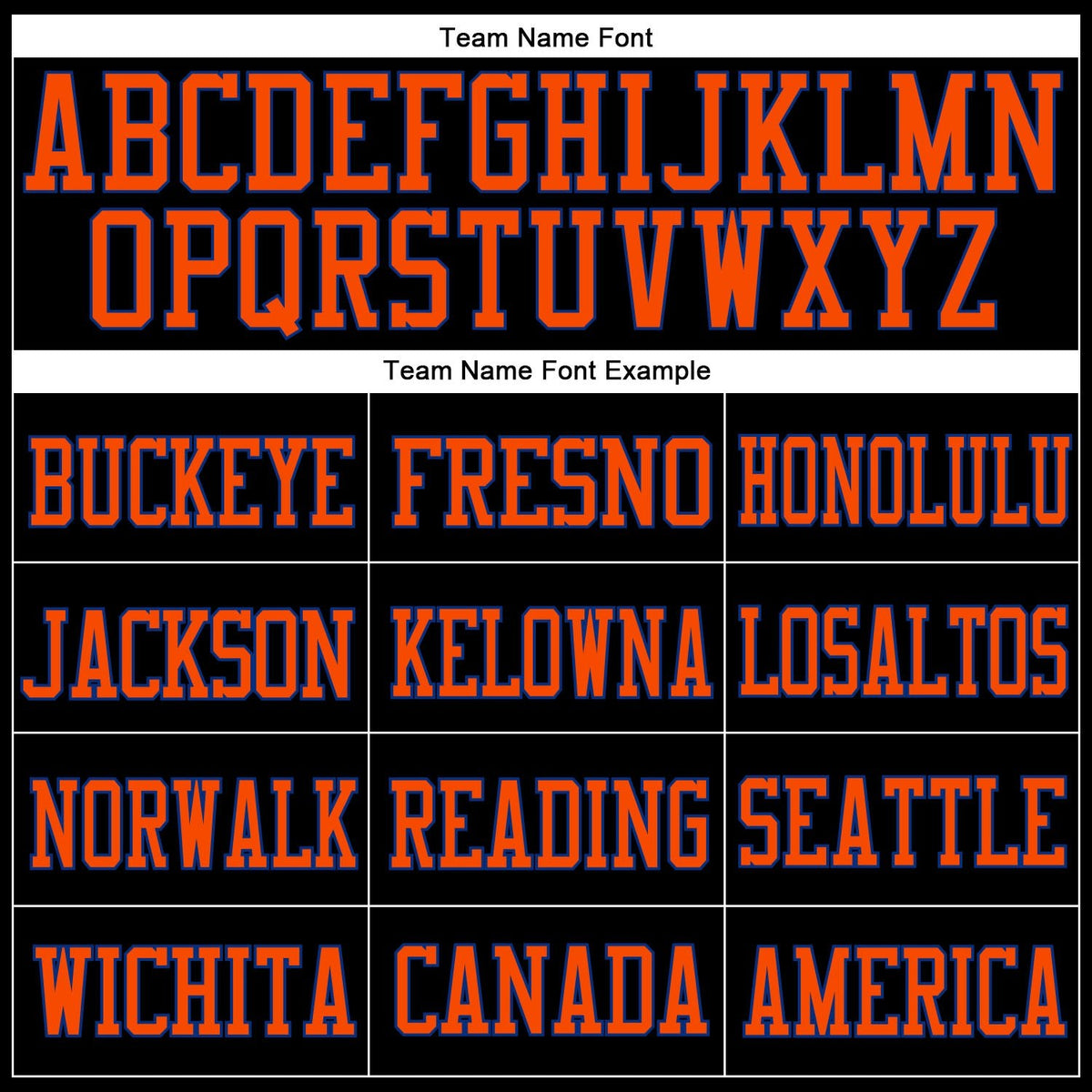 Custom Black Royal-Orange Mesh Authentic Football Jersey photo 2