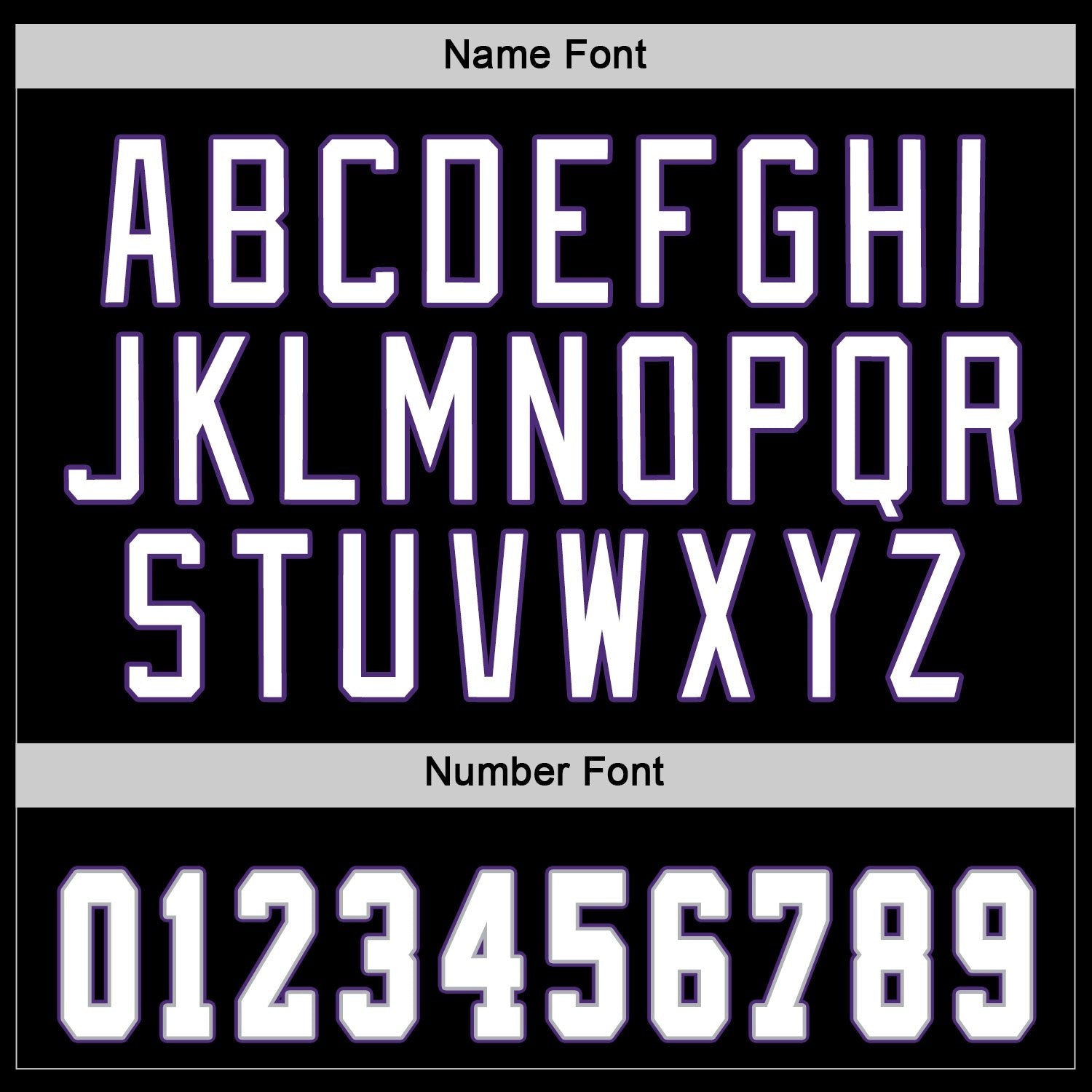 Custom Black White-Purple Hockey Jersey photo 4