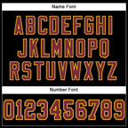 Custom Black Burgundy-Gold Mesh Authentic Football Jersey photo 3