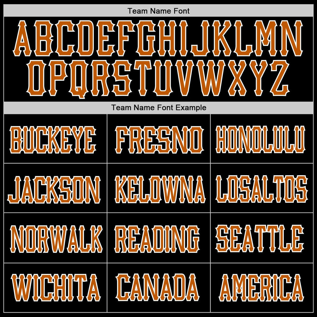 Custom Black Texas Orange-White Mesh Authentic Football Jersey photo 2