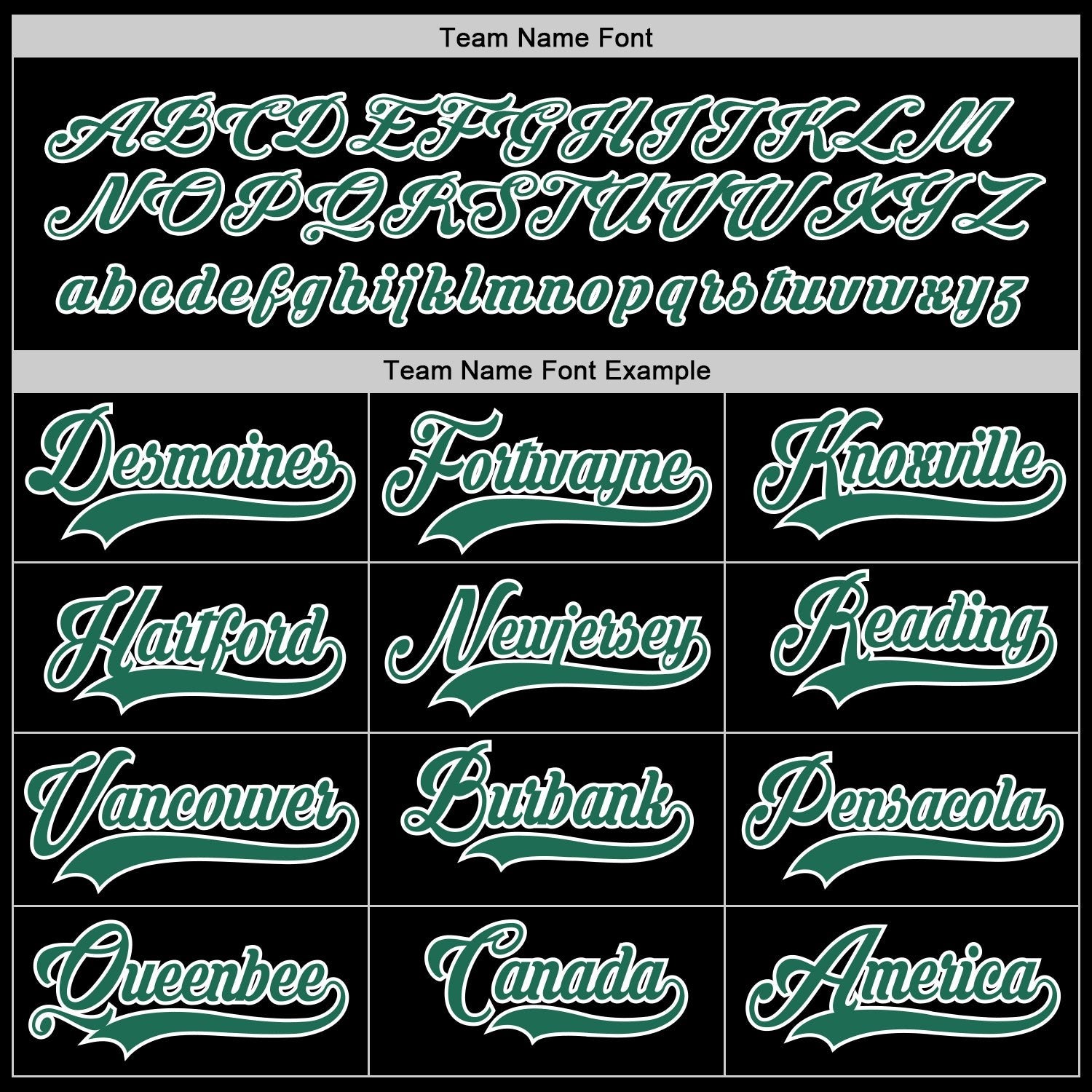 Custom Black Kelly Green-White Hockey Jersey photo 3