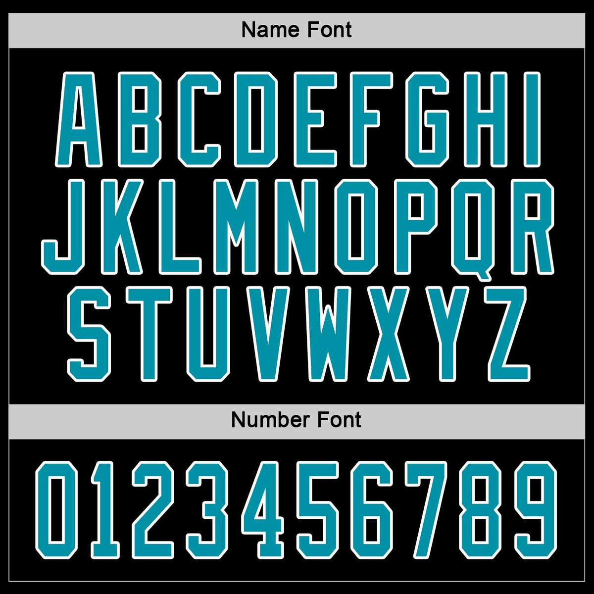 Custom Black Teal-White Hockey Jersey photo 2