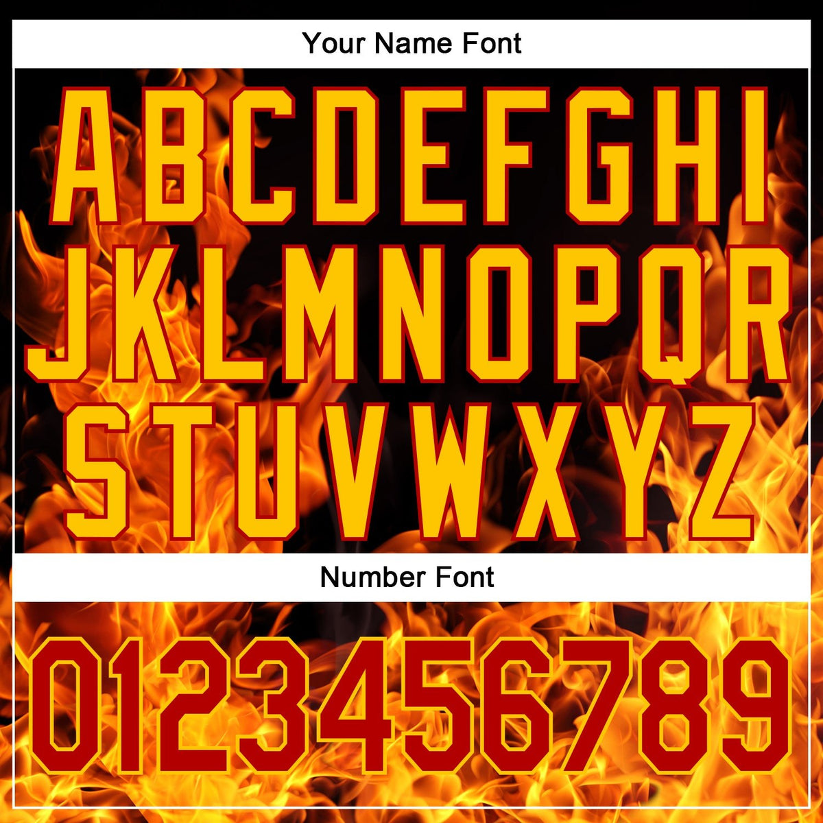 Custom Stitched Black Red-Gold 3D Pattern Design Flame Sports Pullover Sweatshirt Hoodie photo 3