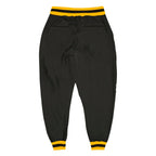Custom Black Black-Gold Sports Pants photo 2