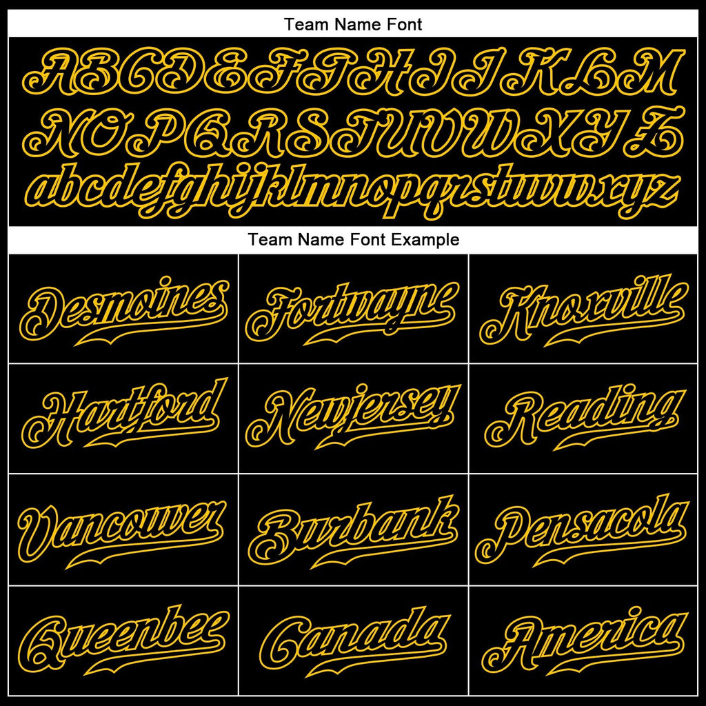 Custom Black Black-Gold Sports Pants photo 3
