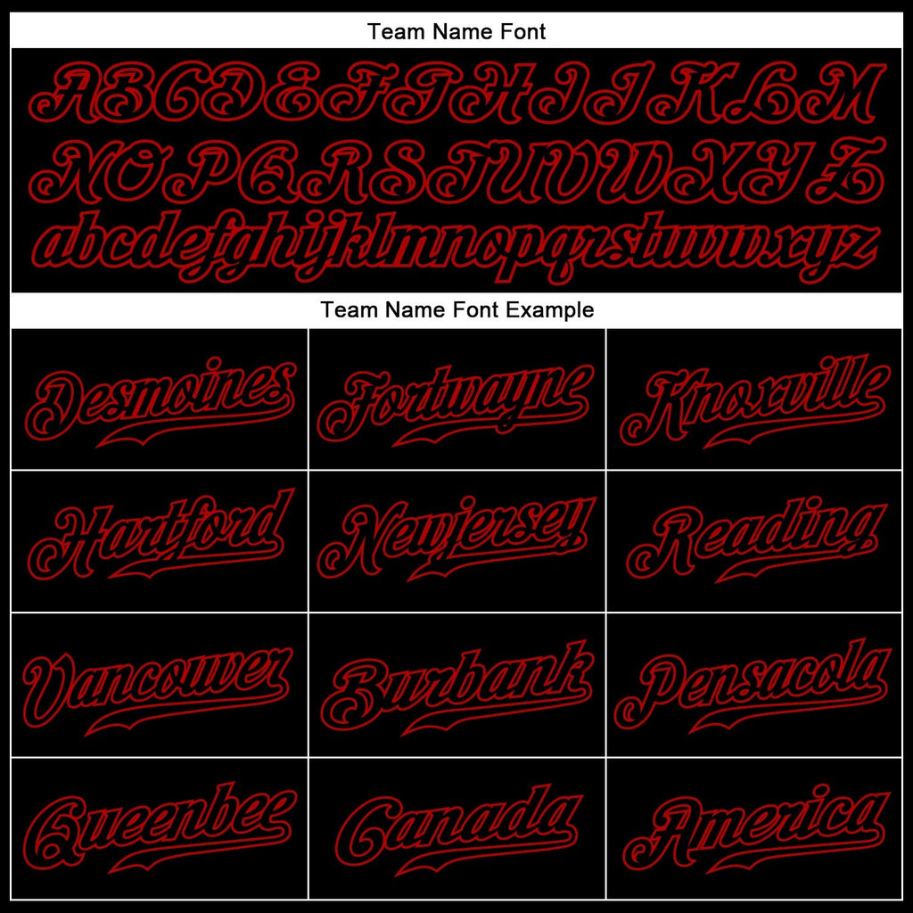 Custom Black Black-Red Sports Pants photo 4