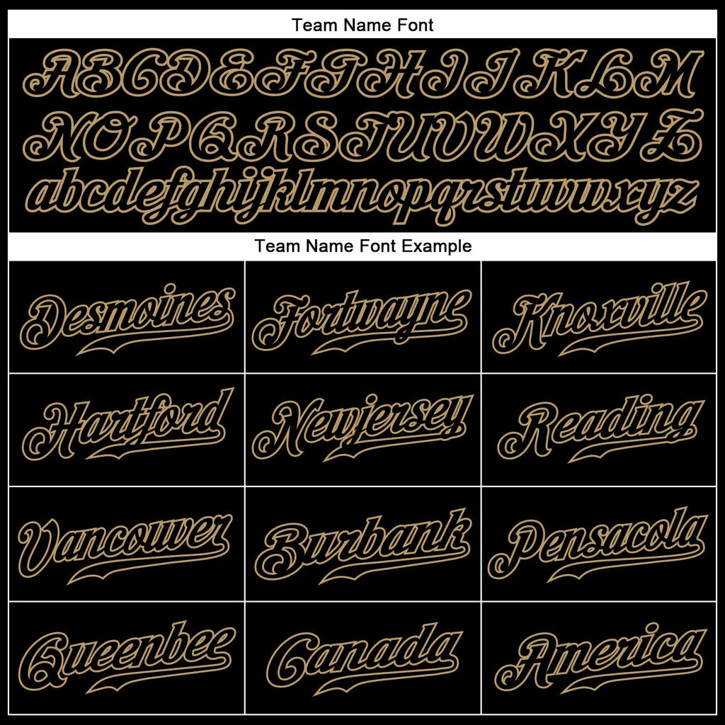 Custom Black Black-Old Gold Sports Pants photo 3
