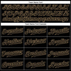 Custom Black Black-Old Gold Sports Pants photo 3
