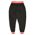 Custom Black Red-White Sports Pants photo 2