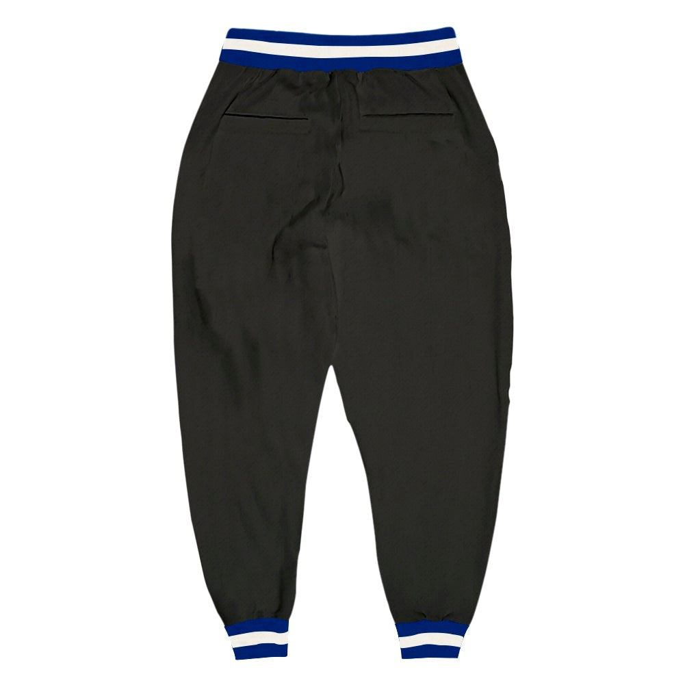 Custom Black Royal-White Sports Pants photo 2